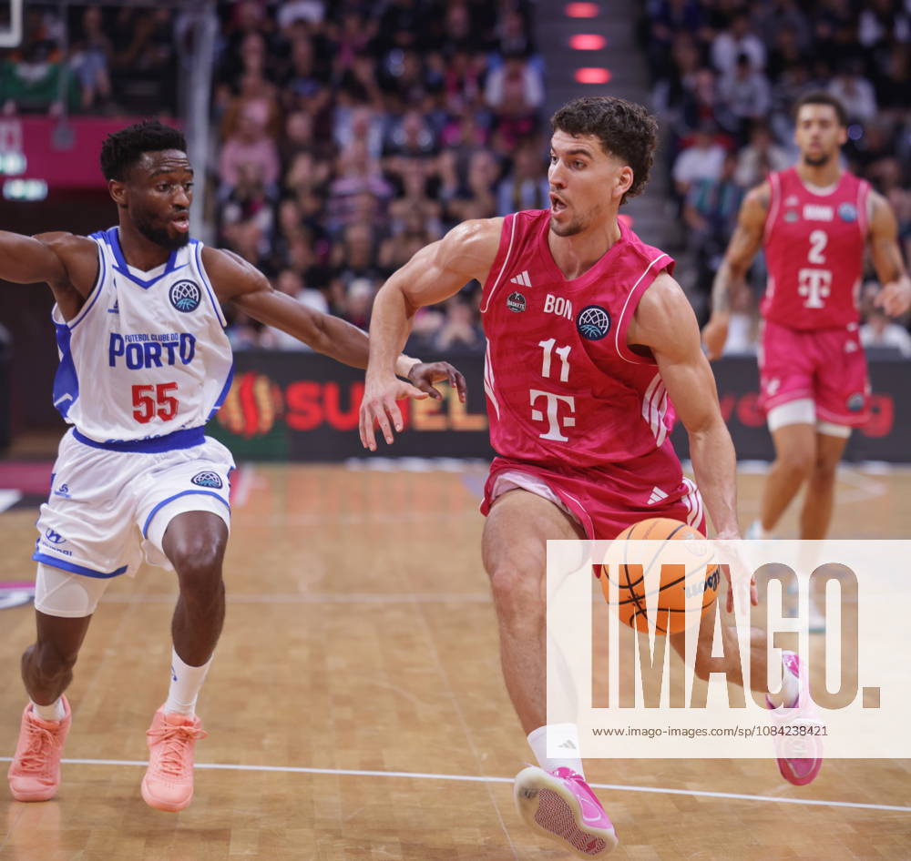 Aleksa Kovacevic Telekom Baskets Bonn vs. FC Porto - Basketball Champions League BCL Foto: Jörn Wolter