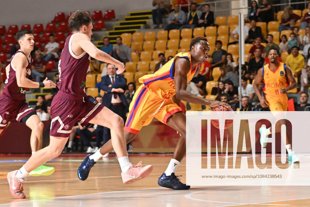 IPA89407786 - Giannis Odzebe of BC Roma during the BKT EuroCup Round 2 game between BC Roma and Lietkebalis at the Palazzetto dello on the 7th, 2026, in Rome, Italy.