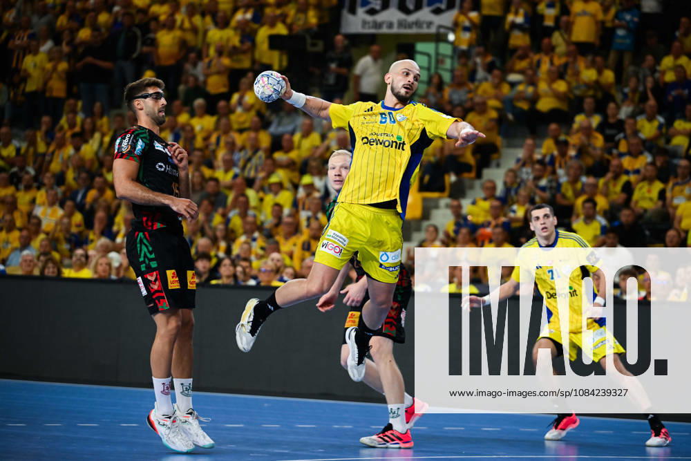 KIELCE 07.10.2026 MECZ 3. KOLEJKA RUNDA WSTEPNA LIGA MISTRZOW PILKA RECZNA MEZCZYZN SEZON 2026 2027 MENS HALDBALL PRELIMINARY ROUND EHF CHAMPIONS LEAGUE SEASON 2026 2027 MATCH: INDUSTRIA KIELCE - SC MAGDEBURG ARTSEM KARALEK FOT. MICHAL TRZPIS 400MM.PL NEWSPIX.PL --- newspix.pl