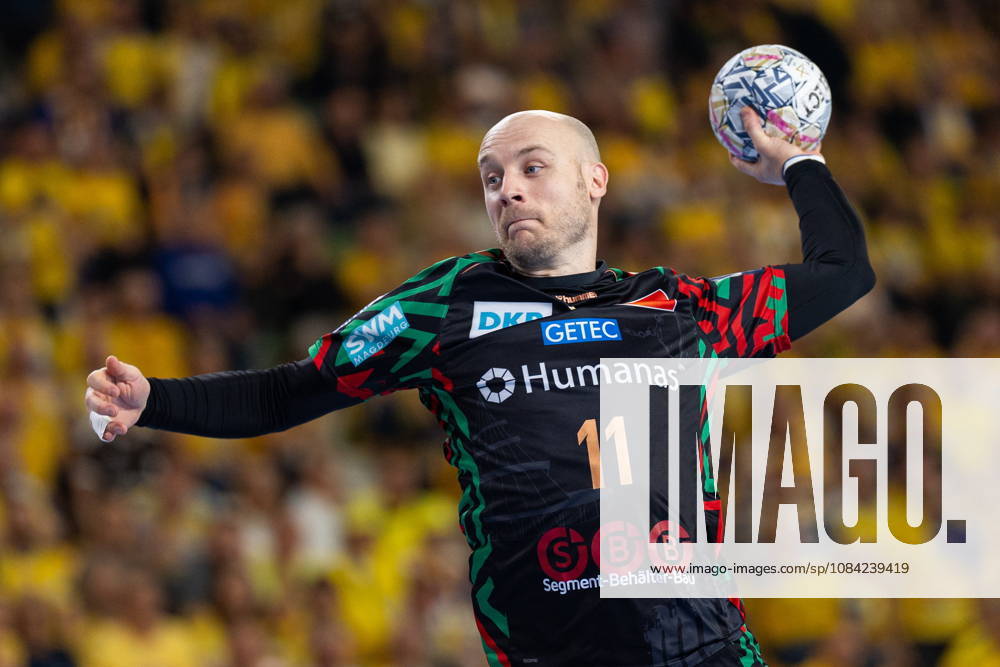 Daniel Pettersson during the EHF Champions League Group F match between Industria Kielce nad SC Magdeburg at Hala Legionow on October 2, 2026 in Kielce, Poland --- Pilka reczna. EHF Liga Mistrzow. Industria Kielce - SC Magdeburg. (Photo by Igor Jakubowski Arena Akcji) NEWSPIX.PL --- newspix.pl