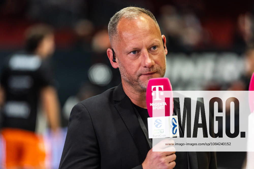 GER, BKT Eurocup, Basketball, Chemnitz, Niners Chemnitz - Neptunas Klaipeda Steffen Herhold, Geschäftsführer Niners Chemnitz beim Interview Chemnitz Messe Chemnitz Sachsen Deutschland