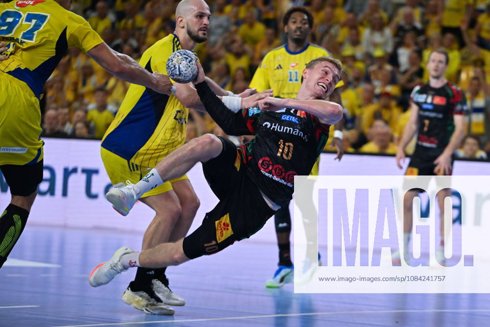 KIELCE 07.10.2026 MECZ 3. KOLEJKA RUNDA WSTEPNA LIGA MISTRZOW PILKA RECZNA MEZCZYZN SEZON 2026 2027 MENS HALDBALL PRELIMINARY ROUND EHF CHAMPIONS LEAGUE SEASON 2026 2027 MATCH: INDUSTRIA KIELCE - SC MAGDEBURG ARTSEM KARALEK GISLI HORGEIR KRISTJANSSON FOT. MICHAL TRZPIS 400MM.PL NEWSPIX.PL --- newspix.pl
