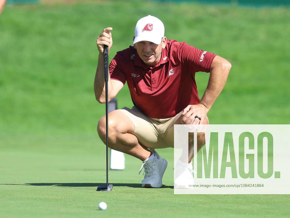 ESP: Mutua Madrid Open de Tenis Sergio Garcia, during his participation in the Spanish Open Pro-Am, held at the Villa de Madrid Country Club on October 7, 2026 in Madrid, Spain Madrid Spain