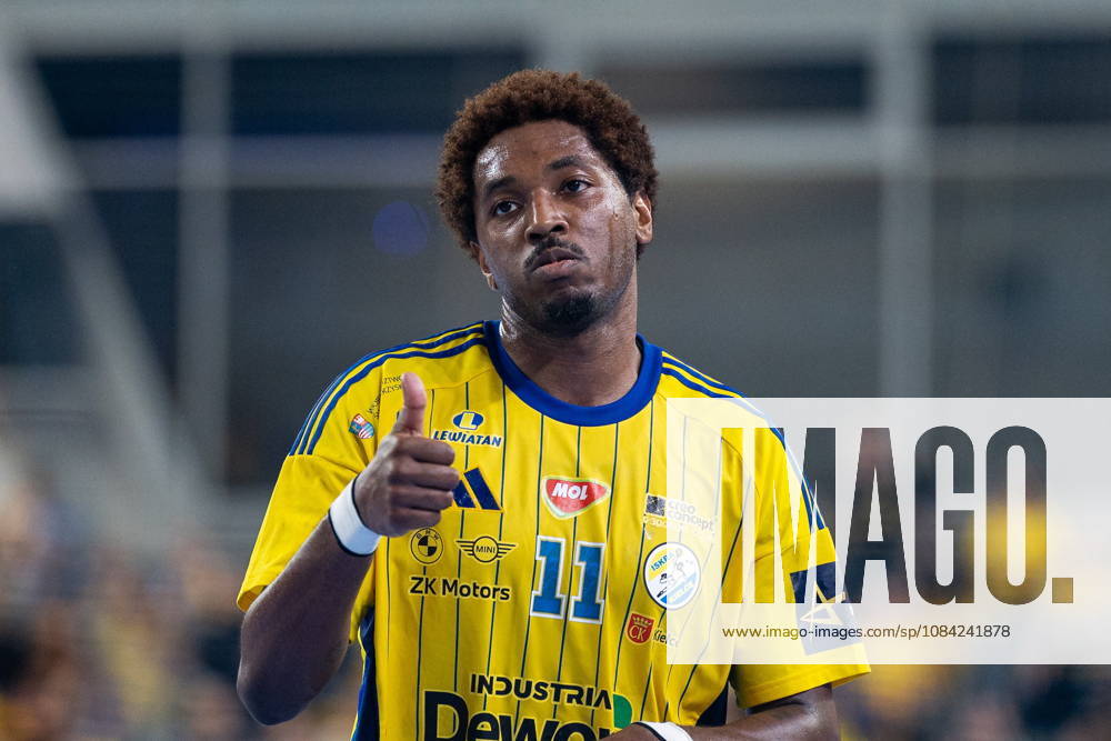 Benoit Kounkoud during the EHF Champions League Group F match between Industria Kielce nad SC Magdeburg at Hala Legionow on October 2, 2026 in Kielce, Poland --- Pilka reczna. EHF Liga Mistrzow. Industria Kielce - SC Magdeburg. (Photo by Igor Jakubowski Arena Akcji) NEWSPIX.PL --- newspix.pl