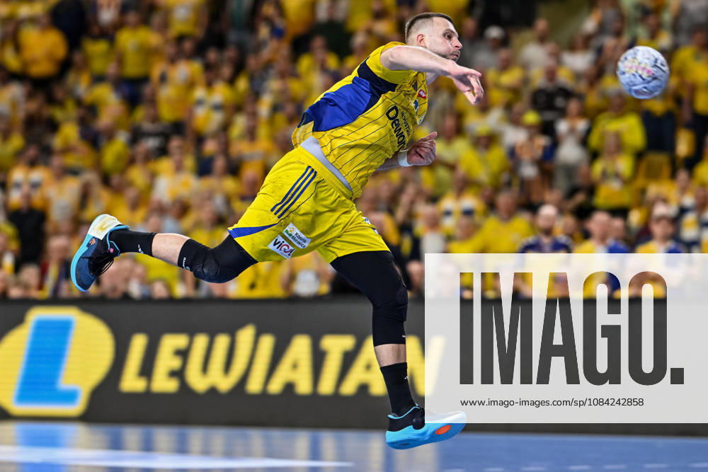 KIELCE UL. BOCZNA ( POLAND ) PILKA RECZNA MEZCZYZN ( HANDBALL MEN S ) LIGA MISTRZOW - FAZA GRUPOWA ( MEN S EHF CHAMPIONS LEAGUE - GROUP PHASE ) MECZ INDUSTRIA KIELCE - SC MAGDEBURG ( GAME ) NZ ALEKS VLAH SYLWETKA FOTO MICHAL STANCZYK CYFRASPORT NEWSPIX.PL --- Newspix.pl 20261007CSMS0029