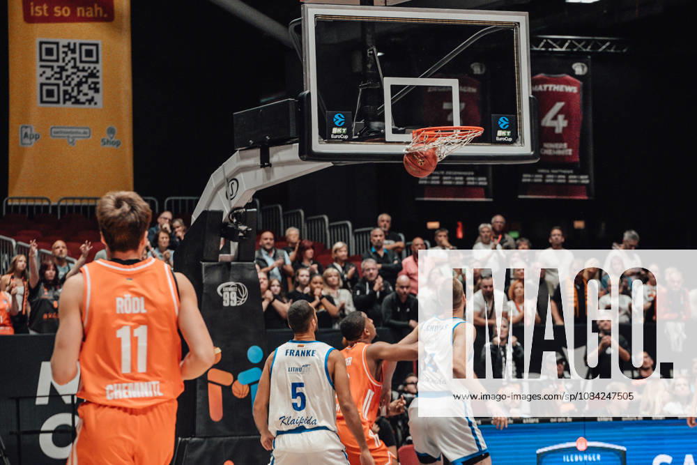 2. Spieltag des Basketball Eurocup Niners Chemnitz - Klaipedos Neptunas 07.10.2026 ab 19.00 Uhr Chemnitz, Chemnitz Arena Im Foto:Symbolbild 2. Spieltag des Basketball Eurocup Niners Chemnitz - Klaipedos Neptunas Chemnitz Sachsen Deutschland
