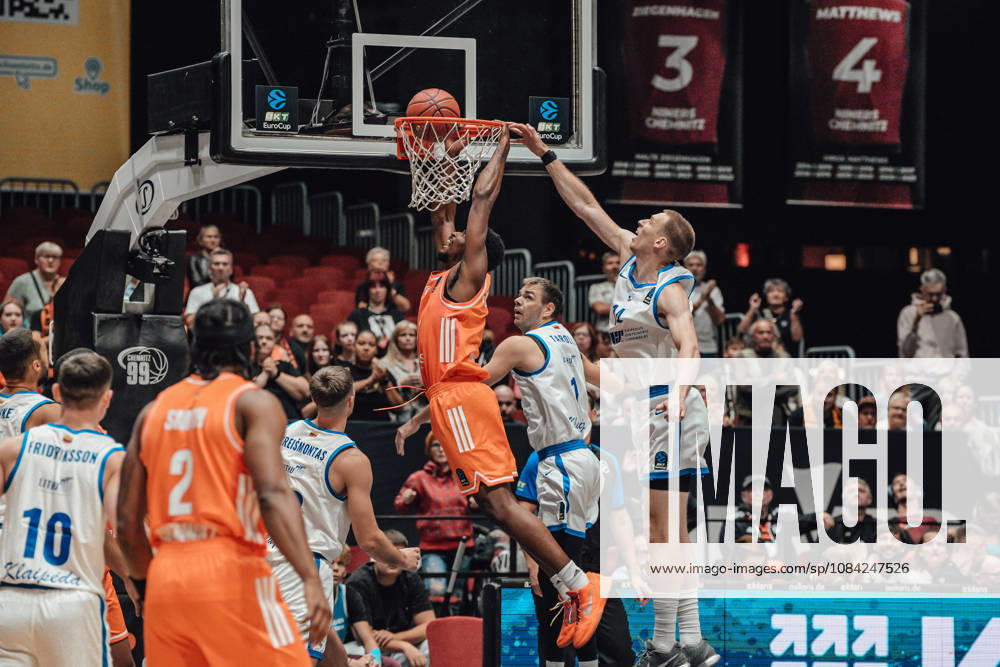 2. Spieltag des Basketball Eurocup Niners Chemnitz - Klaipedos Neptunas 07.10.2026 ab 19.00 Uhr Chemnitz, Chemnitz Arena Im Foto: 20 Urald King 2. Spieltag des Basketball Eurocup Niners Chemnitz - Klaipedos Neptunas Chemnitz Sachsen Deutschland