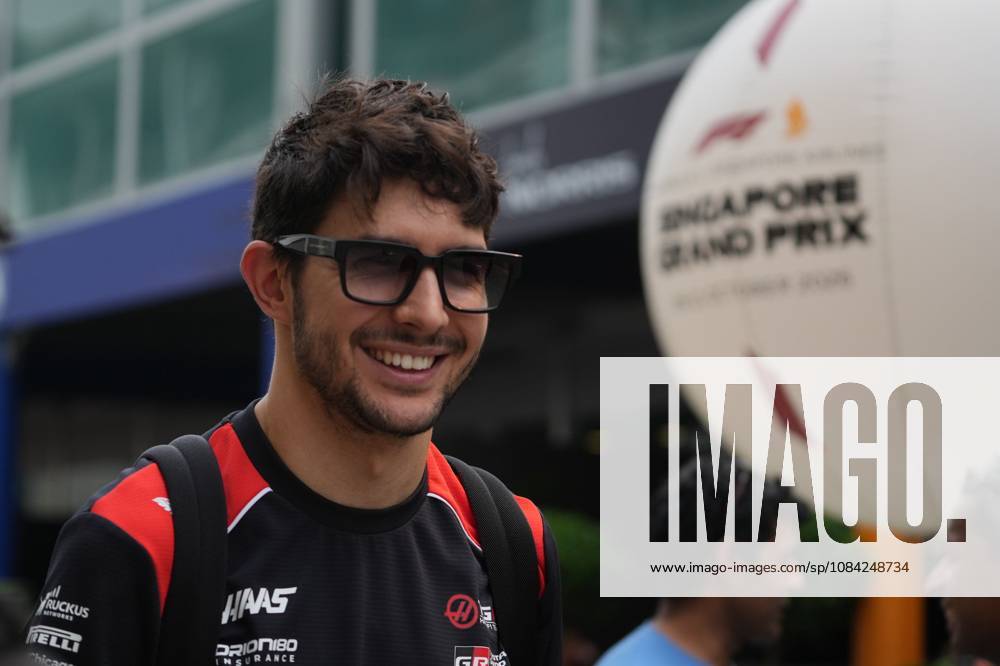 Esteban Ocon (FRA) (TGR Haas F1 Team) in the paddock of the Formula 1 Singapore Grand Prix 2026 at the Marina Bay Street Circuit. F1 2026: (Paddock) Singapore Grand Prix In Singapore, Singapore - 08 Oct 2026 - ZUMAs197 20261008_aaa_s197_004