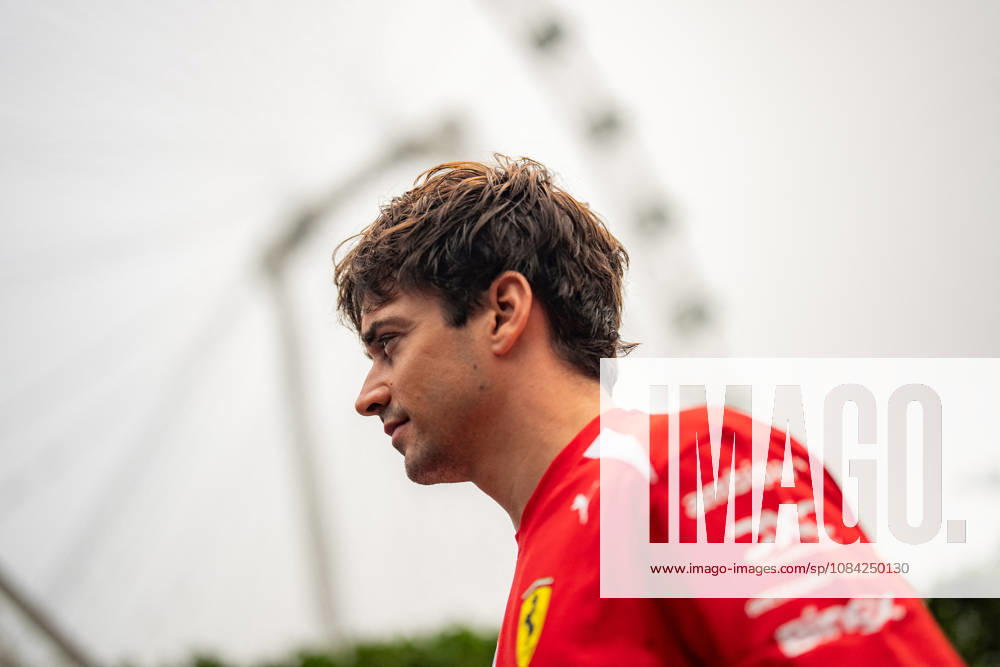 2026 Formula 1 Singapore - Charles Leclerc at Media Day CHARLES LECLERC 16 (MON) of Scuderia Ferrari HP (Ferrari SF-26) on Thursday Media Day during the Formula 1 Singapore Airlines Singapore Grand Prix 2026 at Marina Bay Street Circuit, Singapore, on October 8, 2026. Photo by Antoine LAPEYRE Reveries Agency via ABACAPRESS.COM Singapore Singapore