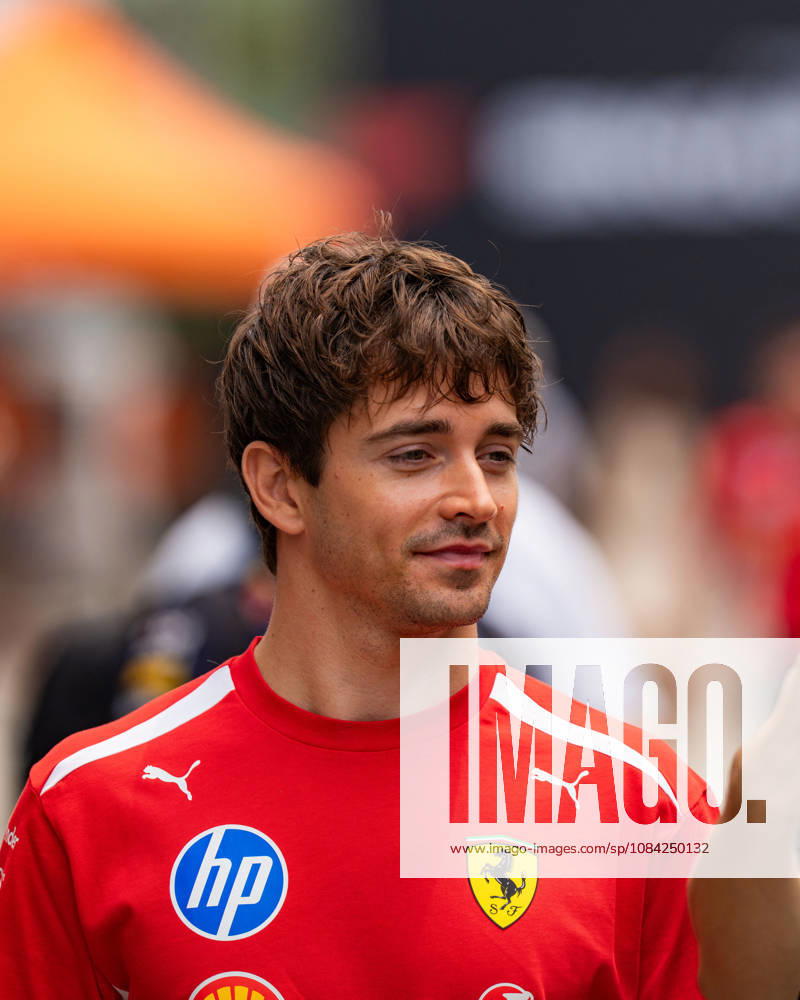 2026 Formula 1 Singapore - Charles Leclerc at Media Day CHARLES LECLERC 16 (MON) of Scuderia Ferrari HP (Ferrari SF-26) on Thursday Media Day during the Formula 1 Singapore Airlines Singapore Grand Prix 2026 at Marina Bay Street Circuit, Singapore, on October 8, 2026. Photo by Antoine LAPEYRE Reveries Agency via ABACAPRESS.COM Singapore Singapore