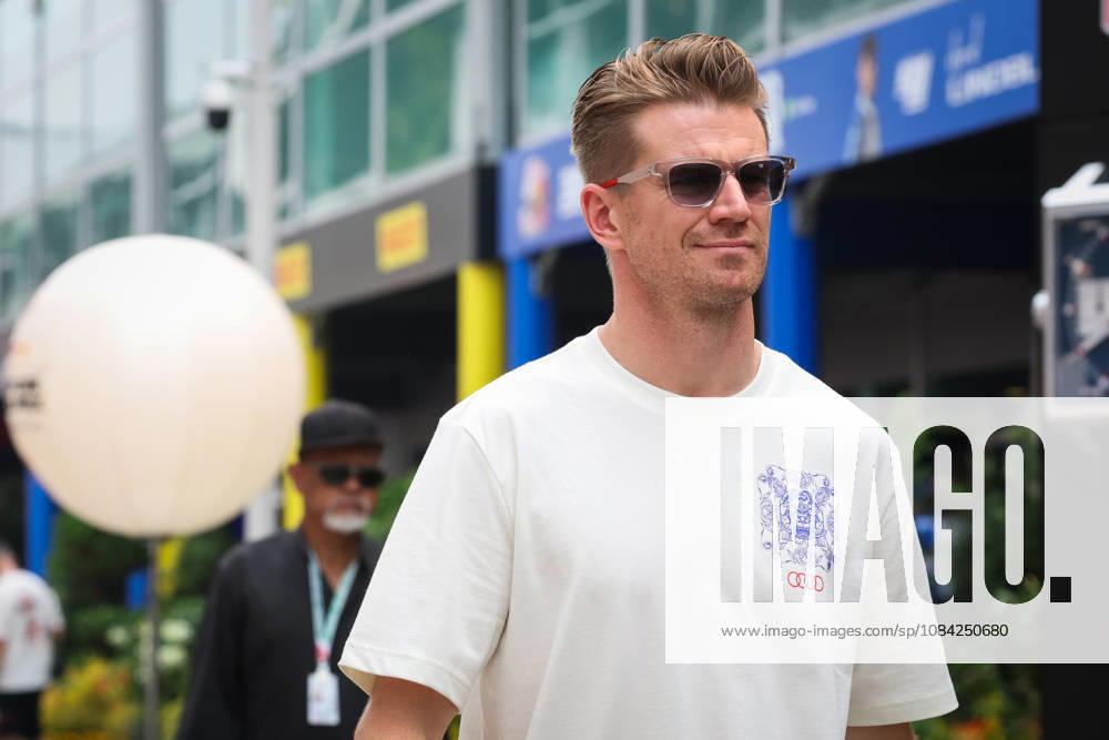 F1 - SINGAPORE GRAND PRIX 2026 HULKENBERG Nico (ger), Audi F1 Team R26, portrait during the 2026 Formula 1 Singapore Grand Prix, 17th round of the 2026 Formula One World Championship, WM, Weltmeisterschaft from October 9 to 11, 2026 on the Marina Bay Street Circuit, in Singapore, Singapore - SingaporeSingapore