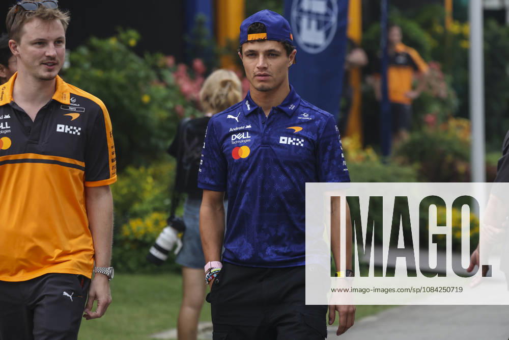 Formula 1 Singapore Airlines Singapore Grand Prix 2026 Lando Norris (GBR), McLaren Mastercard F1 Team , MCL40, Car 1 during Formula 1 Singapore Airlines Singapore Grand Prix 2026 on October 8., 2026 in Marina Bay Street Circuit, Singapore, Zsombor Toth Singapore Marina Bay Street Circuit Singapore Singapore