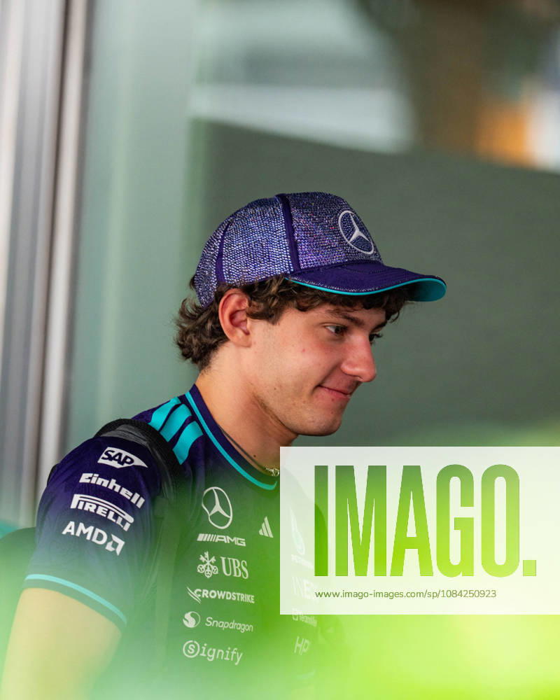 2026 Formula 1 Singapore - Media Day ANDREA KIMI ANTONELLI 12 (ITA) of Mercedes-AMG PETRONAS Formula One Team (Mercedes-AMG F1 W17) on Thursday Media Day during the Formula 1 Singapore Airlines Singapore Grand Prix 2026 at Marina Bay Street Circuit, Singapore, on October 8, 2026. Photo by Antoine LAPEYRE Reveries Agency via ABACAPRESS.COM Singapore Singapore