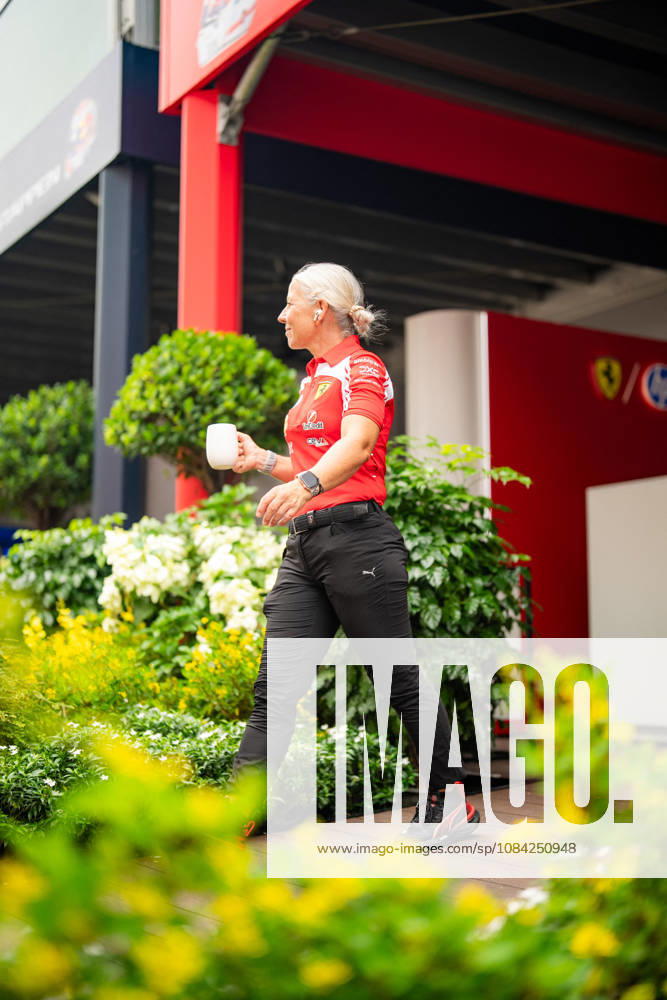 2026 Formula 1 Singapore - Media Day ANGELA KULLEN on Thursday Media Day during the Formula 1 Singapore Airlines Singapore Grand Prix 2026 at Marina Bay Street Circuit, Singapore, on October 8, 2026. Photo by Antoine LAPEYRE Reveries Agency via ABACAPRESS.COM Singapore Singapore