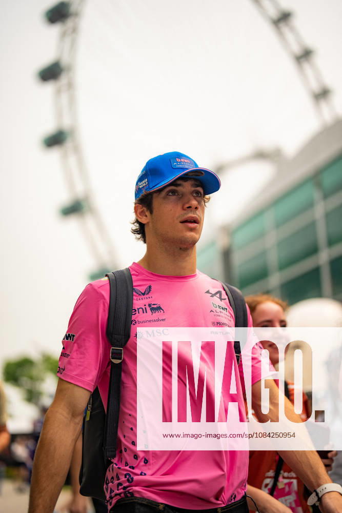 2026 Formula 1 Singapore - Media Day FRANCO COLAPINTO 43 (ARG) of BWT Alpine Formula One Team (Alpine A526) on Thursday Media Day during the Formula 1 Singapore Airlines Singapore Grand Prix 2026 at Marina Bay Street Circuit, Singapore, on October 8, 2026. Photo by Antoine LAPEYRE Reveries Agency via ABACAPRESS.COM Singapore Singapore