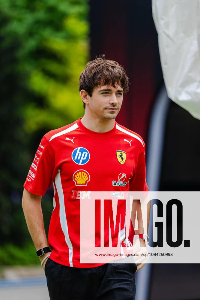 2026 Formula 1 Singapore - Charles Leclerc at Media Day CHARLES LECLERC (MON) of Scuderia Ferrari HP Media Day on Thursday during the 2026 FORMULA 1 SINGAPORE AIRLINES SINGAPORE GRAND PRIX 2026 at MARINA BAY STREET CIRCUIT SINGAPORE on October 8, 2026. Photo by Tan Jun Da ABACAPRESS.COM Singapore Singapore