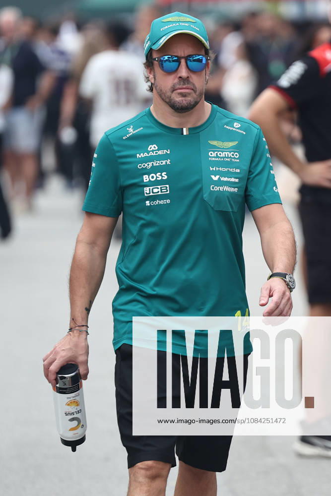 F1 Singapore Grand Prix 2026 Previews Fernando Alonso of Aston Martin Aramco ahead of the Formula 1 Singapore Grand Prix at Marina Bay Street Circuit in Singapore on October 8, 2026. Singapore Singapore