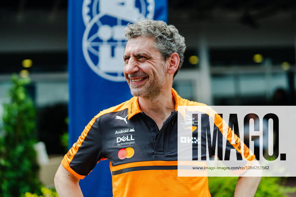 2026 Formula 1 Singapore - Media Day ANDREA STELLA (ITA) Team Principal of McLaren Mastercard Formula 1 Team Media Day on Thursday during the 2026 FORMULA 1 SINGAPORE AIRLINES SINGAPORE GRAND PRIX 2026 at MARINA BAY STREET CIRCUIT SINGAPORE on October 8, 2026. Photo by Tan Jun Da ABACAPRESS.COM Singapore Singapore