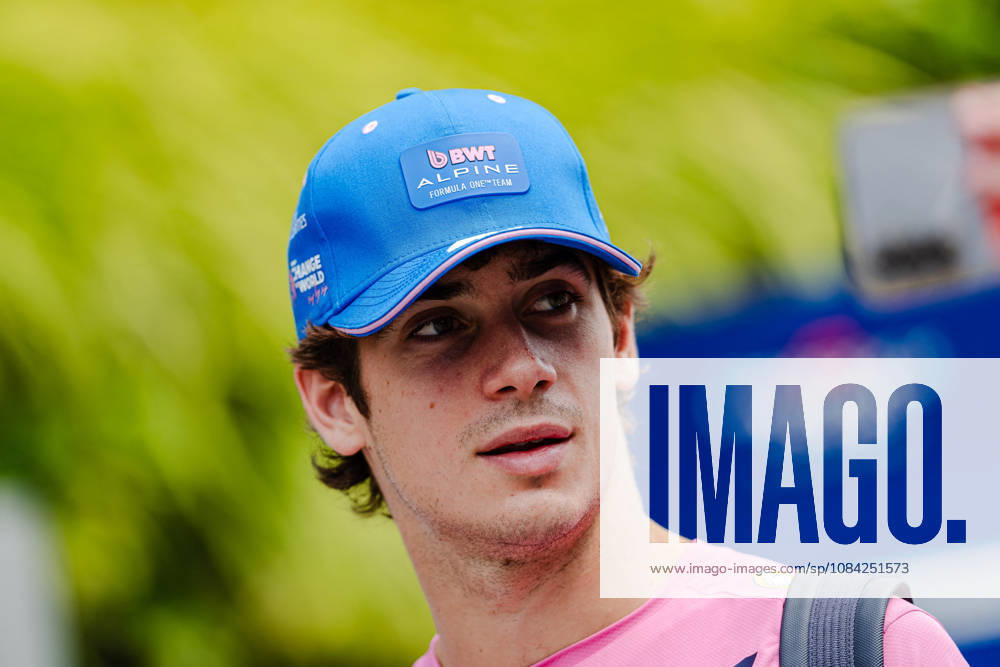 2026 Formula 1 Singapore - Media Day FRANCO COLAPINTO (ARG) of BWT Alpine Formula One Team Media Day on Thursday during the 2026 FORMULA 1 SINGAPORE AIRLINES SINGAPORE GRAND PRIX 2026 at MARINA BAY STREET CIRCUIT SINGAPORE on October 8, 2026. Photo by Tan Jun Da ABACAPRESS.COM Singapore Singapore