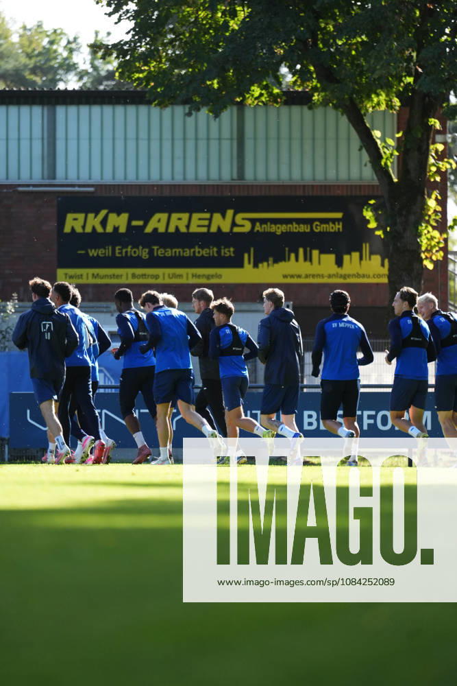 Deutschland: Fussball, Trainingseinheit, 3. Liga, Saison 2026-2027, NVB-Campus B-Platz Hänsch-Arena, SV Meppen, Donnerstag, 08.10.2026, Vormittagstraining: