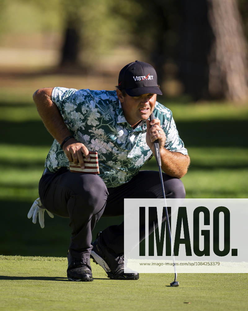 Open de Espana presented by Madrid - Day One MADRID, SPAIN - OCTOBER 8: Patrick Reed of United States studies the terrain before taking his shot on day one of the Open de Espana presented by Madrid at Club de Campo Villa de Madrid on October 8, 2026 in Madrid, Spain. Madrid Club de Campo Villa de Madrid Madrid Spain