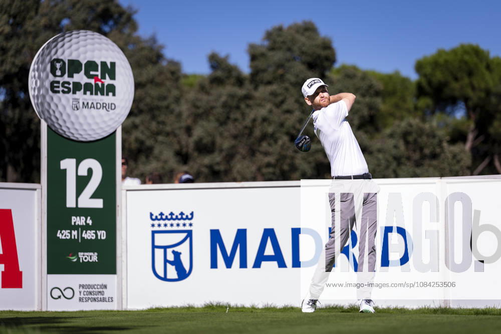 Open de Espana presented by Madrid - Day One MADRID, SPAIN - OCTOBER 8: Daniel Gavins of England tees off on day one of the Open de Espana presented by Madrid at Club de Campo Villa de Madrid on October 8, 2026 in Madrid, Spain. Madrid Club de Campo Villa de Madrid Madrid Spain
