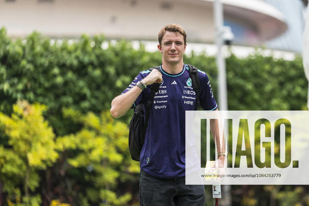 Formula 1 Singapore Airlines Singapore Grand Prix 2026 Remy Midez OVERTAKE MAXPPP - Singapore 08 10 2026 VESTI Frederik (dnk), Mercedes-AMG Petronas Formula One Team, portrait at the Formula 1 Singapore Airlines Singapore Grand Prix 2026, the 16th round of the 2026 FIA Formula 1 World Championship, WM, Weltmeisterschaft at the Marina Bay Street Circuit in Singapore, from 08 to 11 October 2026 Singapore Marina Bay Street Circuit Singapore