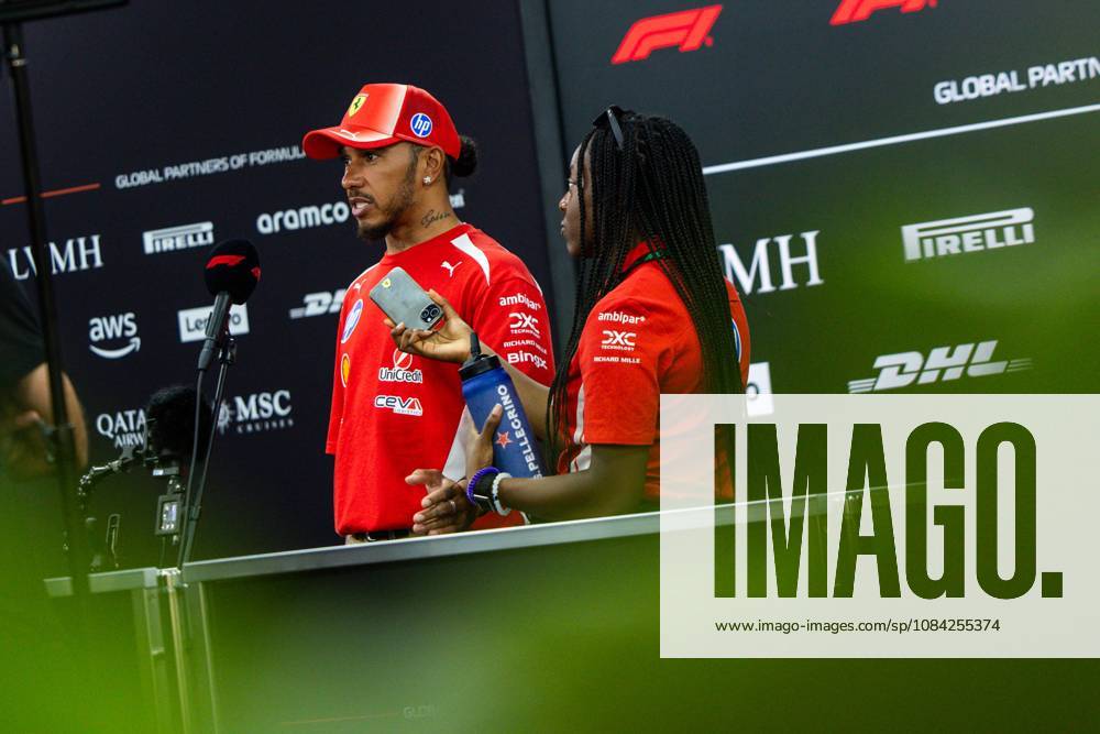 HAMILTON Lewis (gbr), Scuderia Ferrari SF-26, portrait F1 GP 17 Singapore 2026 F1 GP 17 Singapore 2026 HAMILTON Lewis (gbr), Scuderia Ferrari SF-26, portrait during the 2026 Formula 1 Singapore Grand Prix, 17th round of the 2026 Formula One World Championship, WM, Weltmeisterschaft from October 9 to 11, 2026 on the Marina Bay Street Circuit, in Singapore, Singapore - Photo Julien Delfosse DPPI Singapore