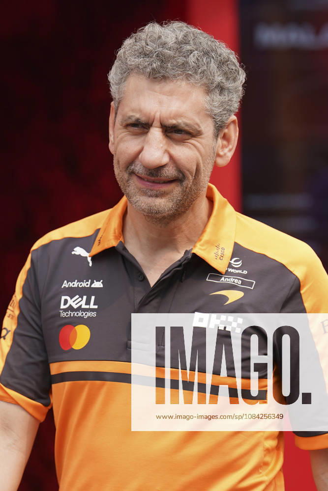 FORMULA 1 SINGAPORE AIRLINES SINGAPORE GRAND PRIX 2026 Andrea Stella (McLaren Team Principal) in the paddock during the Formula 1 Singapore Airlines Singapore Grand Prix 2026, Round 17 of the 2026 Formula 1 World Championship, WM, Weltmeisterschaft from 9th - 11th October 2026 at the Marina Bay Street Circuit, Singapore. Credit: Robbie Hoad Every Second Media Editorial use only. All images are copyright Every Second Media Limited. No images may be reproduced without prior permission.