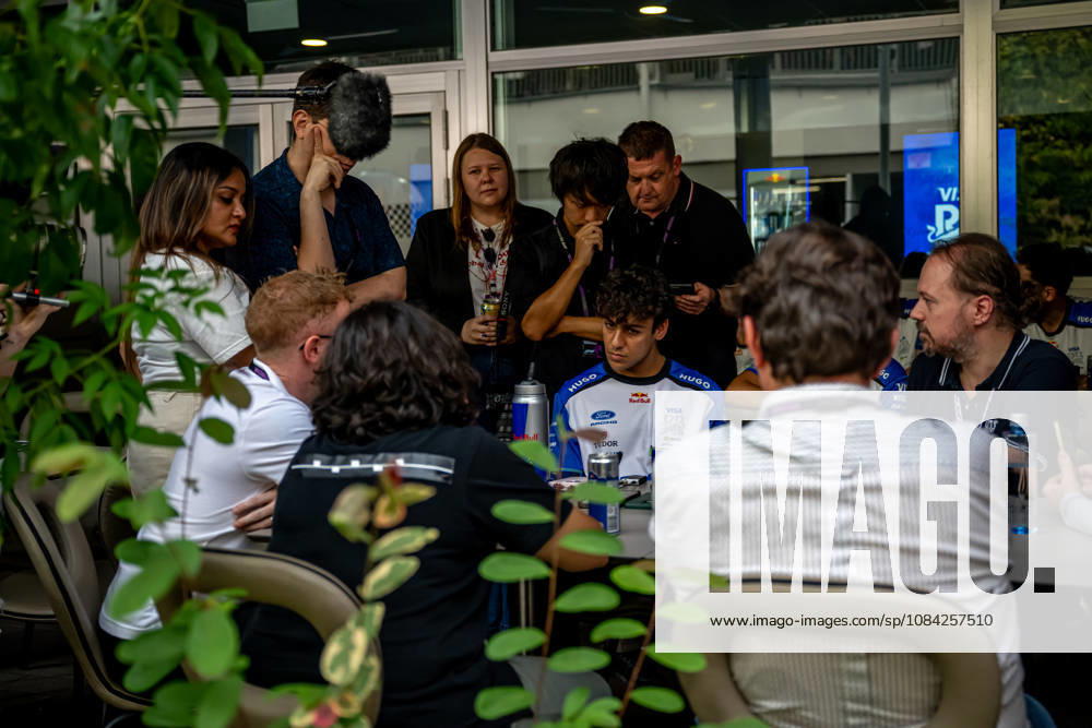 MARINA BAY, SINGAPORE: Arvid Lindblad, racing for the Racing Bulls team during the 2026 Formula 1 Singapore Grand Prix at the Marina Bay Street Circuit in Marina Bay, Singapore
