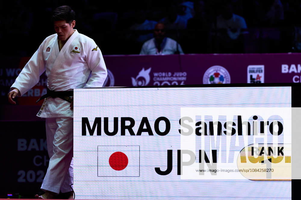 Sanshiro Murao (JPN), OCTOBER 8, 2026 -Judo : World Judo Championships BAKU2026 Mens -90kgFinal match at National Gymnastics Arena in Baku, Azerbaijan. aflo_354330762 KenxAsakurax