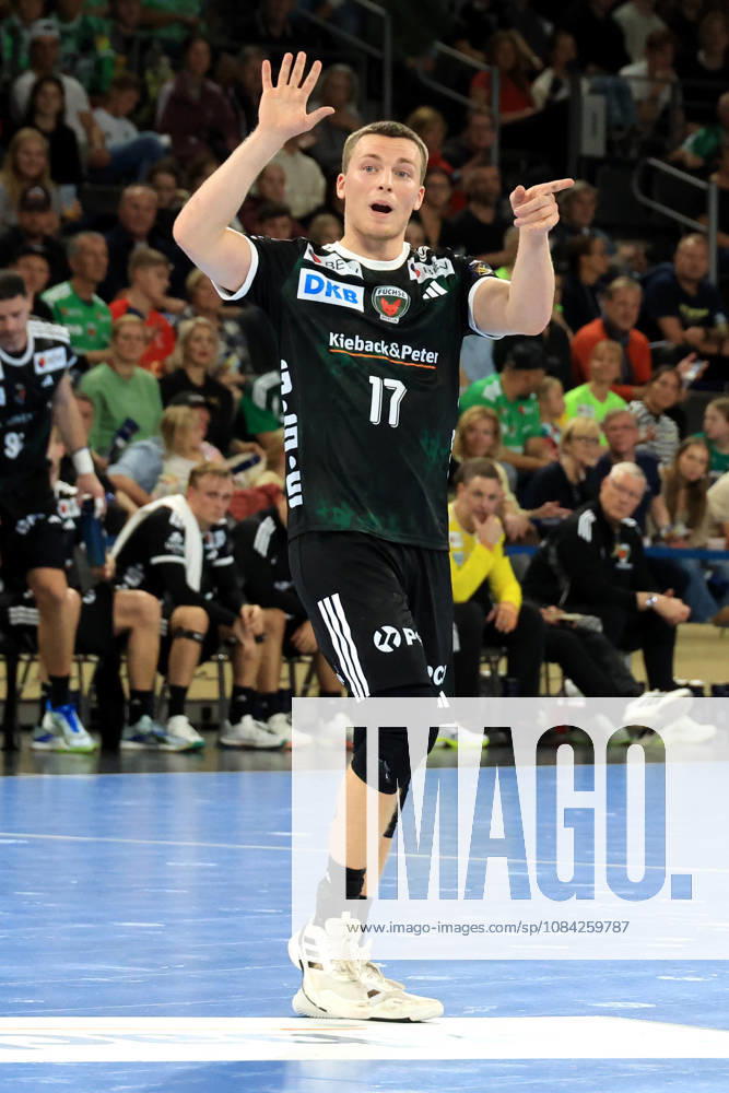 GER Deutschland, Handball, EHF Champions League, 08.10.2026, Saison 2026 2027, Berlin, Fuechse Berlin vs FC Porto Nils Lichtlein ( Fuechse Berlin 17 ) nordphoto GmbH Engler Berlin Max-Schmeling-Halle Berlin Deutschland