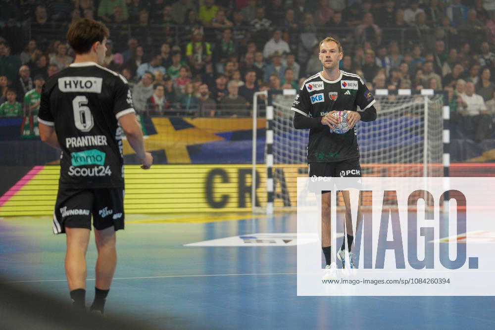 Im Bild: Mathias Gidsel (Fuechse Berlin, 19) am Ball 08.10.2026, Fuechse Berlin - FC Porto, EHF Handball Champions League, Saison 2026 27, Max-Schmeling-Halle