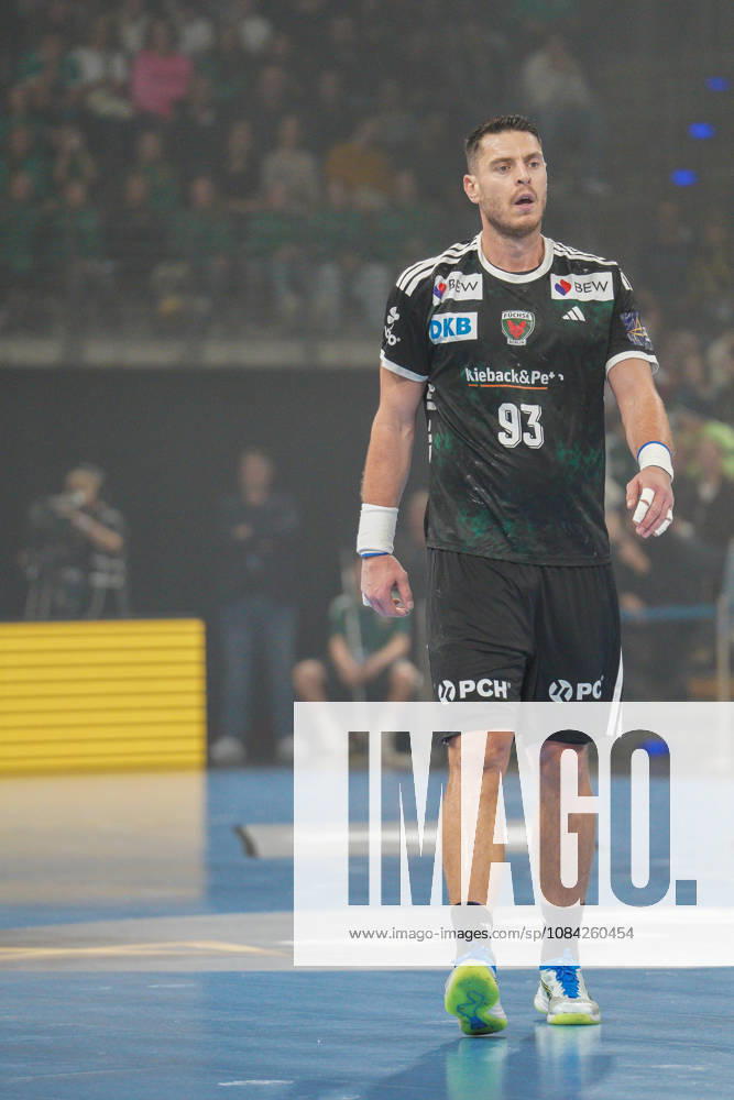 Im Bild: Mijajlo Marsenic (Fuechse Berlin, 93) 08.10.2026, Fuechse Berlin - FC Porto, EHF Handball Champions League, Saison 2026 27, Max-Schmeling-Halle