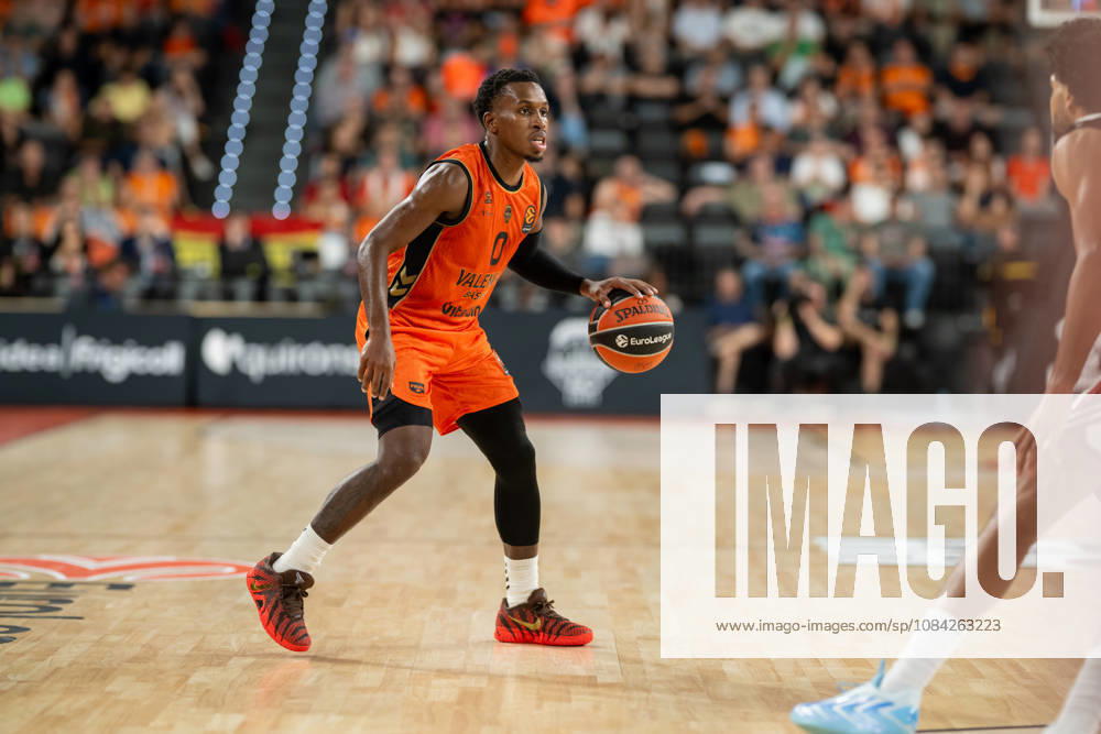 EuroLeague Round 4 match between Valencia Basket and Hapoel IBI Tel Aviv TJ Shorts of Valencia Basket in action during the EuroLeague Round 4 match between Valencia Basket and Hapoel IBI Tel Aviv at Roig Arena, (Valencia ) on October 08, 2026.