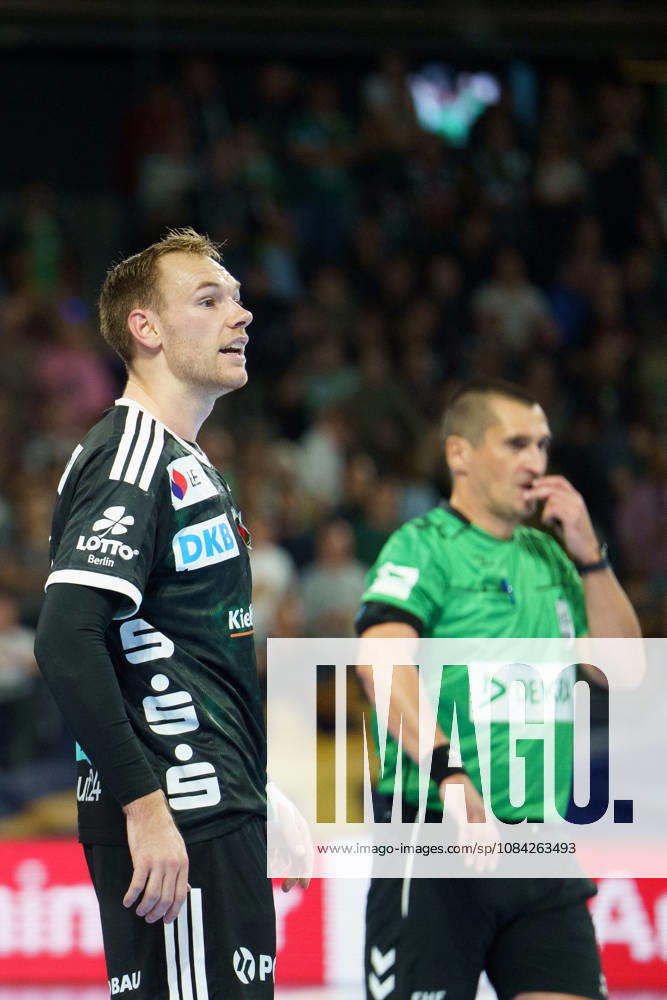 Im Bild: Mathias Gidsel (Fuechse Berlin, 19) 08.10.2026, Fuechse Berlin - FC Porto, EHF Handball Champions League, Saison 2026 27, Max-Schmeling-Halle