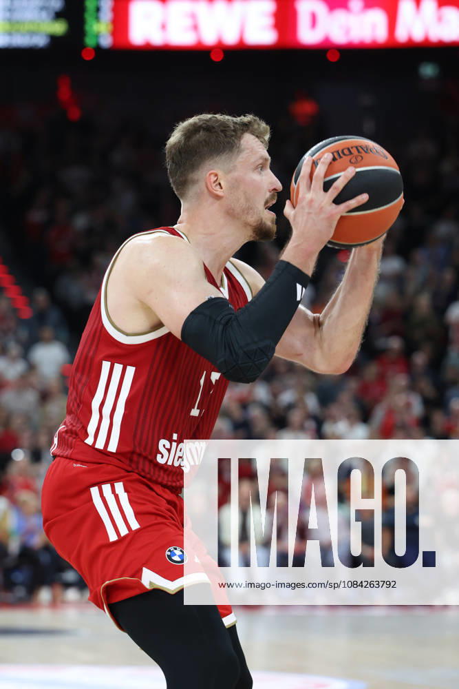 Andreas Obst (FC Bayern Basketball, 13), GER, FC Bayern Basketball vs. Virtus Bologna, Basketball, Euroleague, 4. Spieltag, Saison 2026 2027, 08.10.2026, GER, FC Bayern Basketball vs. Virtus Bologna, Basketball, Euroleague, 4. Spieltag, Saison 2026 2027, 08.10.2026 Muenchen
