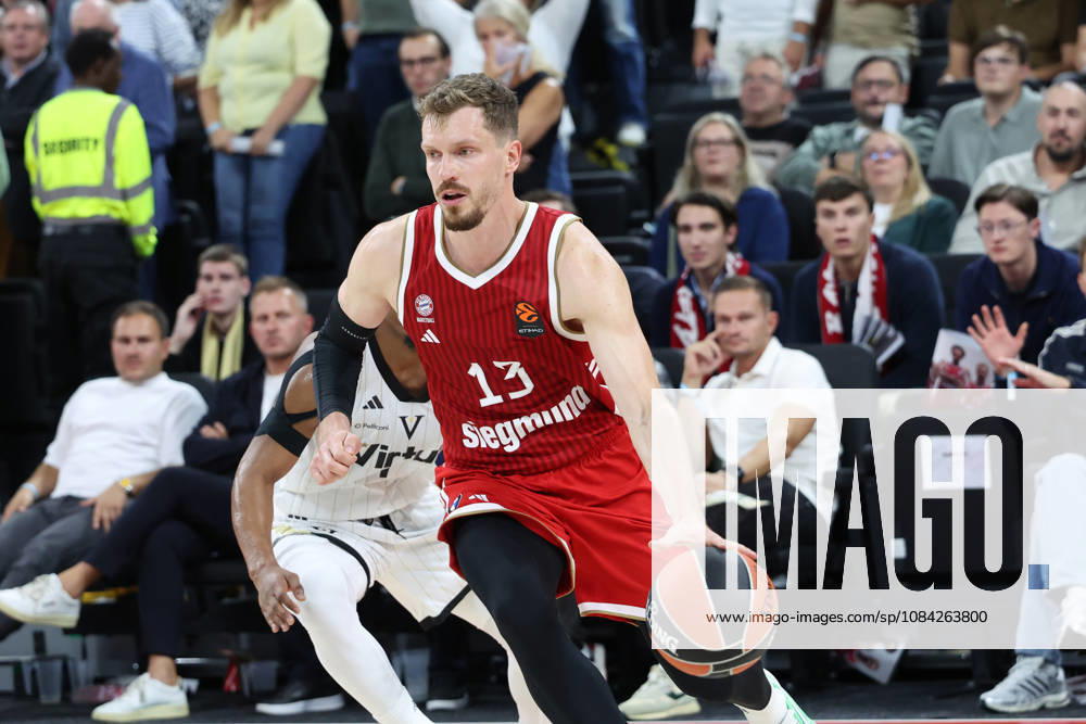 Andreas Obst (FC Bayern Basketball, 13), GER, FC Bayern Basketball vs. Virtus Bologna, Basketball, Euroleague, 4. Spieltag, Saison 2026 2027, 08.10.2026, GER, FC Bayern Basketball vs. Virtus Bologna, Basketball, Euroleague, 4. Spieltag, Saison 2026 2027, 08.10.2026 Muenchen