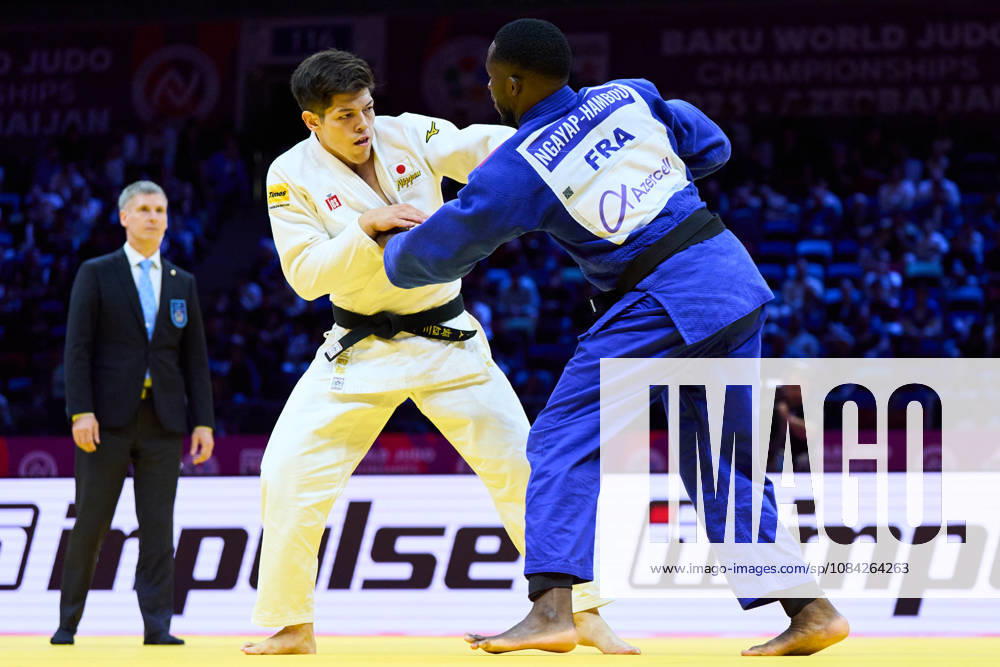 Sanshiro Murao (JPN), OCTOBER 8, 2026 -Judo : World Judo Championships BAKU2026 Mens -90kgSemi-final match at National Gymnastics Arena in Baku, Azerbaijan. aflo_354386761 KenxAsakurax