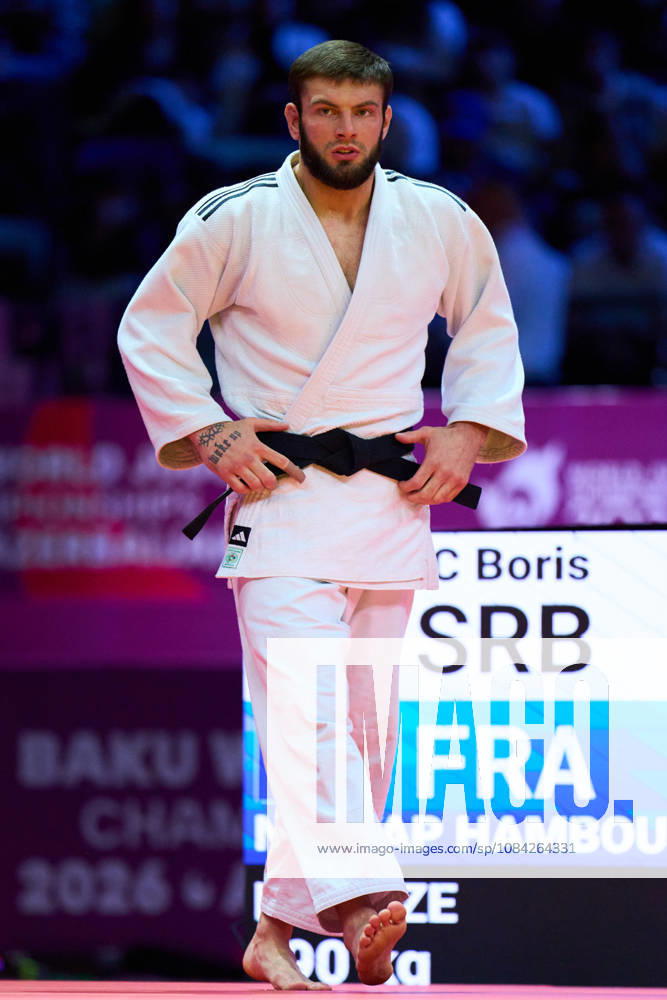 Rutovic Boris (SRB), OCTOBER 8, 2026 -Judo : World Judo Championships BAKU2026 Mens -90kg3rd place match at National Gymnastics Arena in Baku, Azerbaijan. aflo_354386922 KenxAsakurax