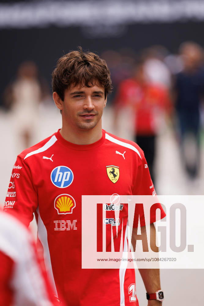 Charles Leclerc of Monaco and the Scuderia Ferrari HP in the paddock ahead of the F1 Grand Prix of Singapore at the Marina Bay Street Circuit. Formula 1, Singapore Grand Prix 2026, Media Day - 08 Oct 2026 - ZUMAs197 20261008_aaa_s197_147