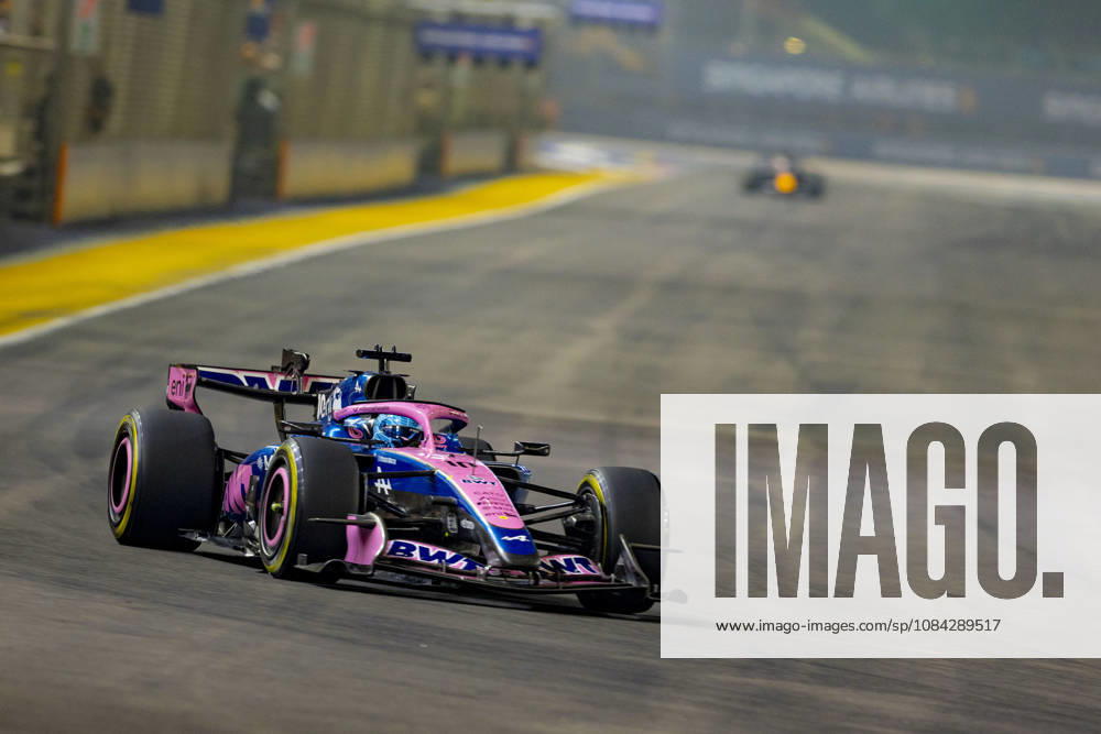 9th October 2026; Marina Bay, Singapore; Formula 1, Singapore Grand Prix, Free Practice and Sprint Qualifying Day; Pierre Gasly (10) of France and BWT Alpine Formula One Team during qualifying StephenxBlackberry