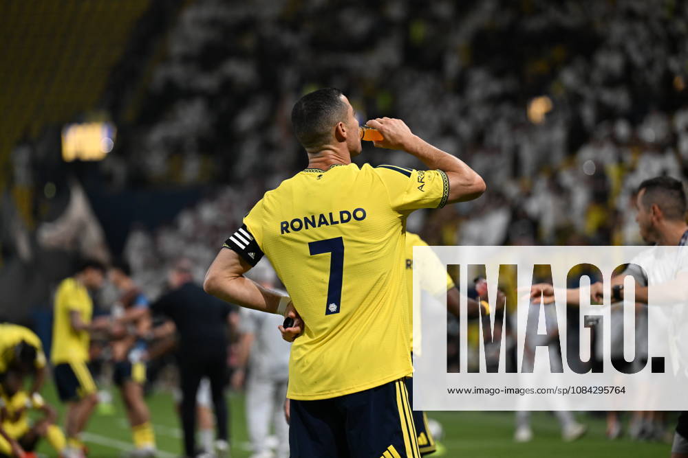 Al Nassr v Al Draih - Saudi Pro League RIYADH, SAUDI ARABIA - OCTOBER 9: Cristiano Ronaldo of Al-Nassr in action during the Saudi Pro League (SPL) match between Al Nassr and Al Draih at the King Saud University Stadium in Riyadh, Saudi Arabia on October 9, 2026. Mohammed Saad Anadolu Riyadh Saudi Arabia. Editorial use only. Please get in touch for any other usage.