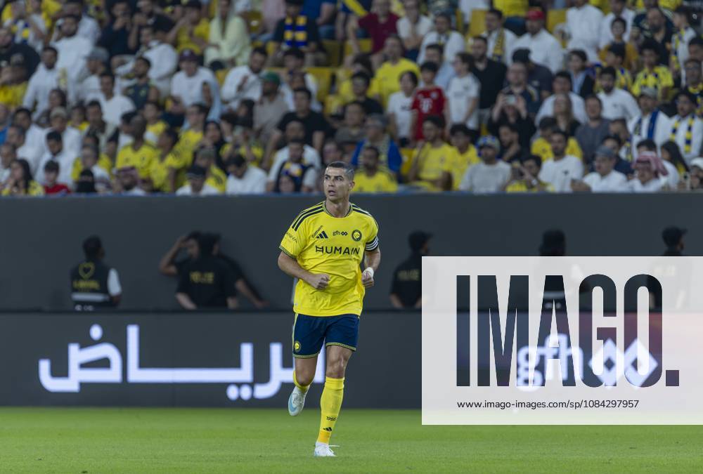 Al Nassr v Al Draih - Saudi Pro League RIYADH, SAUDI ARABIA - OCTOBER 9: Cristiano Ronaldo of Al-Nassr takes part during the Saudi Pro League (SPL) match between Al Nassr and Al Draih at the King Saud University Stadium in Riyadh, Saudi Arabia on October 9, 2026. Mohammed Saad Anadolu Riyadh Saudi Arabia. Editorial use only. Please get in touch for any other usage.