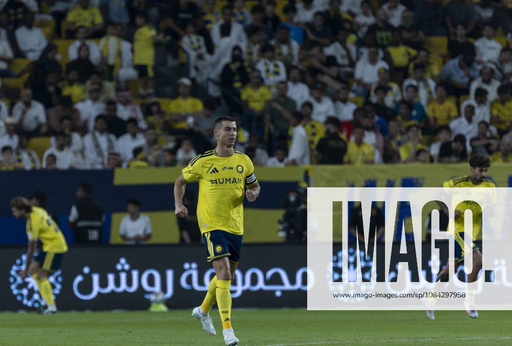 Al Nassr v Al Draih - Saudi Pro League RIYADH, SAUDI ARABIA - OCTOBER 9: Cristiano Ronaldo of Al-Nassr takes part during the Saudi Pro League (SPL) match between Al Nassr and Al Draih at the King Saud University Stadium in Riyadh, Saudi Arabia on October 9, 2026. Mohammed Saad Anadolu Riyadh Saudi Arabia. Editorial use only. Please get in touch for any other usage.