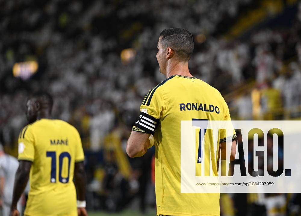 Al Nassr v Al Draih - Saudi Pro League RIYADH, SAUDI ARABIA - OCTOBER 9: Cristiano Ronaldo of Al-Nassr celebrates after scoring a goal during the Saudi Pro League (SPL) match between Al Nassr and Al Draih at the King Saud University Stadium in Riyadh, Saudi Arabia on October 9, 2026. Mohammed Saad Anadolu Riyadh Saudi Arabia. Editorial use only. Please get in touch for any other usage.