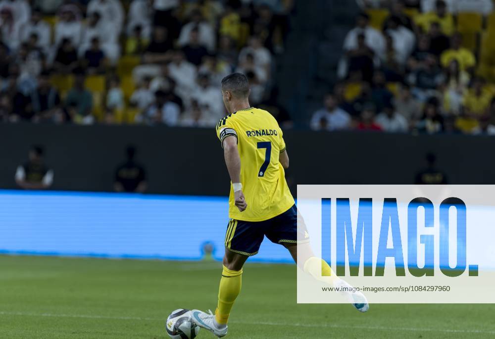 Al Nassr v Al Draih - Saudi Pro League RIYADH, SAUDI ARABIA - OCTOBER 9: Cristiano Ronaldo of Al-Nassr in action during the Saudi Pro League (SPL) match between Al Nassr and Al Draih at the King Saud University Stadium in Riyadh, Saudi Arabia on October 9, 2026. Mohammed Saad Anadolu Riyadh Saudi Arabia. Editorial use only. Please get in touch for any other usage.