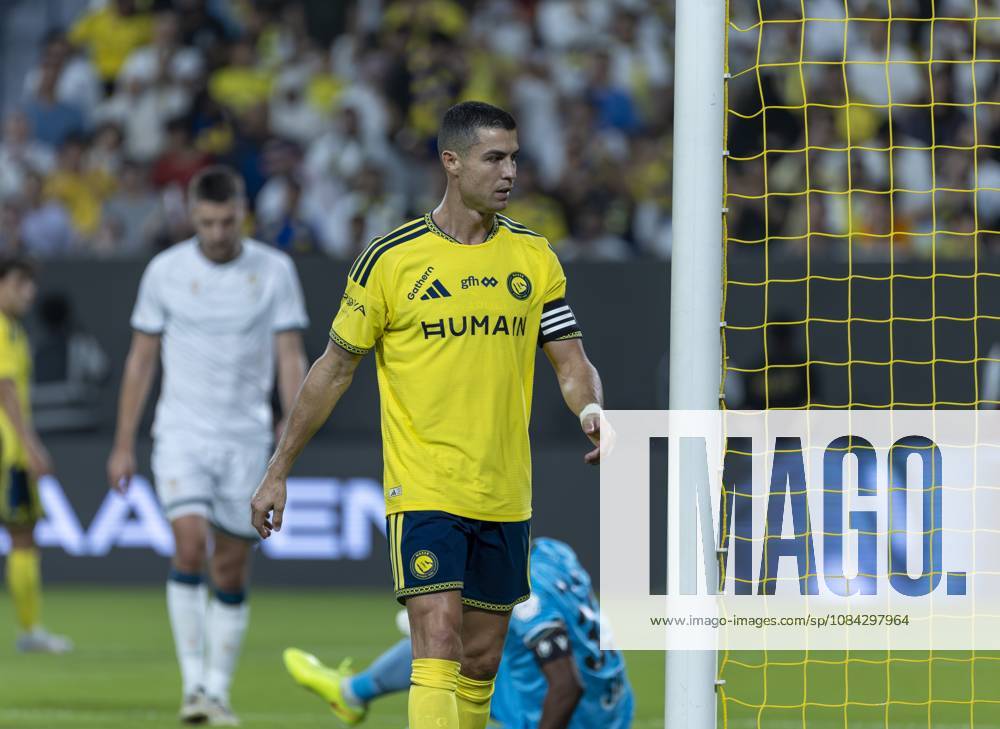 Al Nassr v Al Draih - Saudi Pro League RIYADH, SAUDI ARABIA - OCTOBER 9: Cristiano Ronaldo of Al-Nassr in action during the Saudi Pro League (SPL) match between Al Nassr and Al Draih at the King Saud University Stadium in Riyadh, Saudi Arabia on October 9, 2026. Mohammed Saad Anadolu Riyadh Saudi Arabia. Editorial use only. Please get in touch for any other usage.