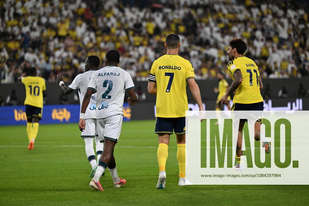 Al Nassr v Al Draih - Saudi Pro League RIYADH, SAUDI ARABIA - OCTOBER 9: Cristiano Ronaldo of Al-Nassr in action during the Saudi Pro League (SPL) match between Al Nassr and Al Draih at the King Saud University Stadium in Riyadh, Saudi Arabia on October 9, 2026. Mohammed Saad Anadolu Riyadh Saudi Arabia. Editorial use only. Please get in touch for any other usage.