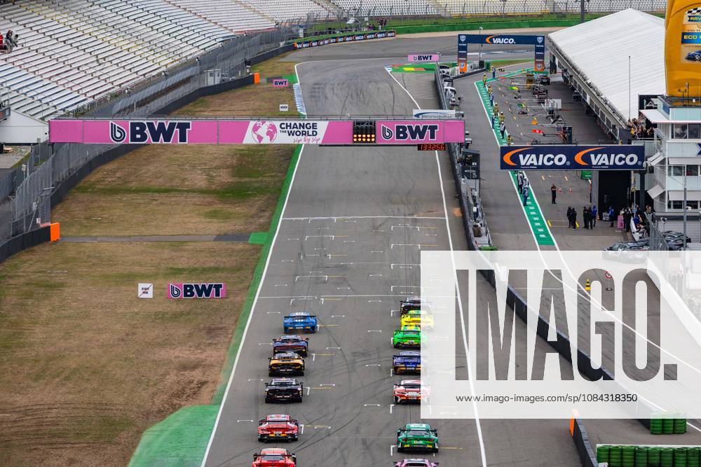 DTM, 15. + 16. Rennen Hockenheim 2026 16 McLaren 720S GT3 Evo, Dörr Motorsport: Timo Glock, 19 Lamborghini Temerario GT3, GRT Grasser-Racing-Team: Maximilian Paul, 36 Ford Mustang GT3, HRT Ford Racing: Arjun Maini - picture by Gruppe C Photography Sachsenring Germany